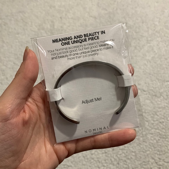 Nominal Men’s Silver Bracelets with Kaaba Coordinates - Picture 4 of 14